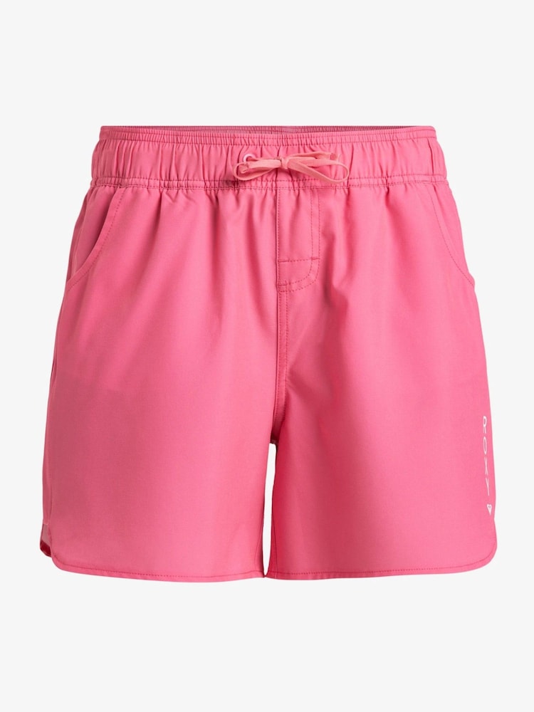 Roxy Pink Wave 5 Inch Mid Logo Board Shorts - Image 4 of 4