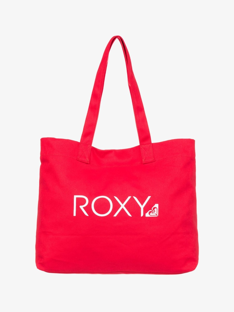 Roxy Red Go For It Logo Tote Bag - Image 3 of 6