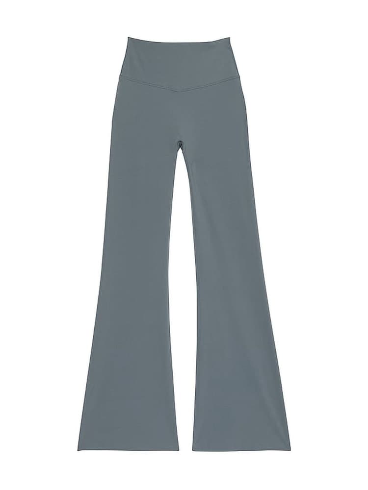 Victoria's Secret Dark Steel Grey Elevate™ Stretch Flare Leggings - Image 3 of 3