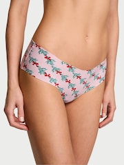 Victoria's Secret Pretty Blossom Pink Mistletoe Cheeky Knickers - Image 1 of 3