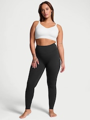 Victoria's Secret Black Elevate™ Low Support Leggings with Side Pockets - Image 1 of 3