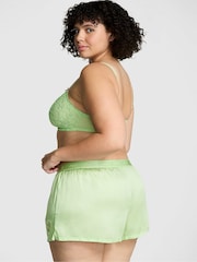 Victoria's Secret PINK Pale Petal Green Heart Short TENCEL™ Pyjama Bottoms - Image 2 of 3