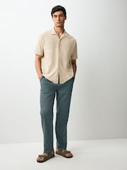 Neutral Floral Embroidered Graphic Jersey Shirt - Image 2 of 8