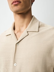 Neutral Floral Embroidered Graphic Jersey Shirt - Image 3 of 8