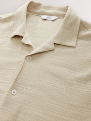 Neutral Floral Embroidered Graphic Jersey Shirt - Image 7 of 8