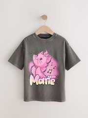 Anthrazitgrau - Marie Aristocats License Graphic T-Shirt (3-16yrs) - Bild 5 von 8