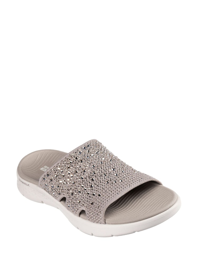 beis - Sandalias Go Walk Flex Elation de Skechers - Imagen 2 de 3 beis - Sandalias Go Walk Flex Elation de Skechers - Imagen 2 de 3