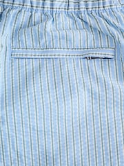 Light Blue Multi Stripe Signature Tailored Waistband Swim Shorts - Image 11 of 12