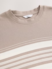 Neutral 100% Cotton Smart Colour Block T-Shirt - Image 7 of 7