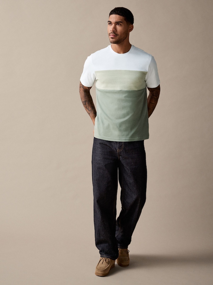 Green Block T-Shirt - Image 2 of 7