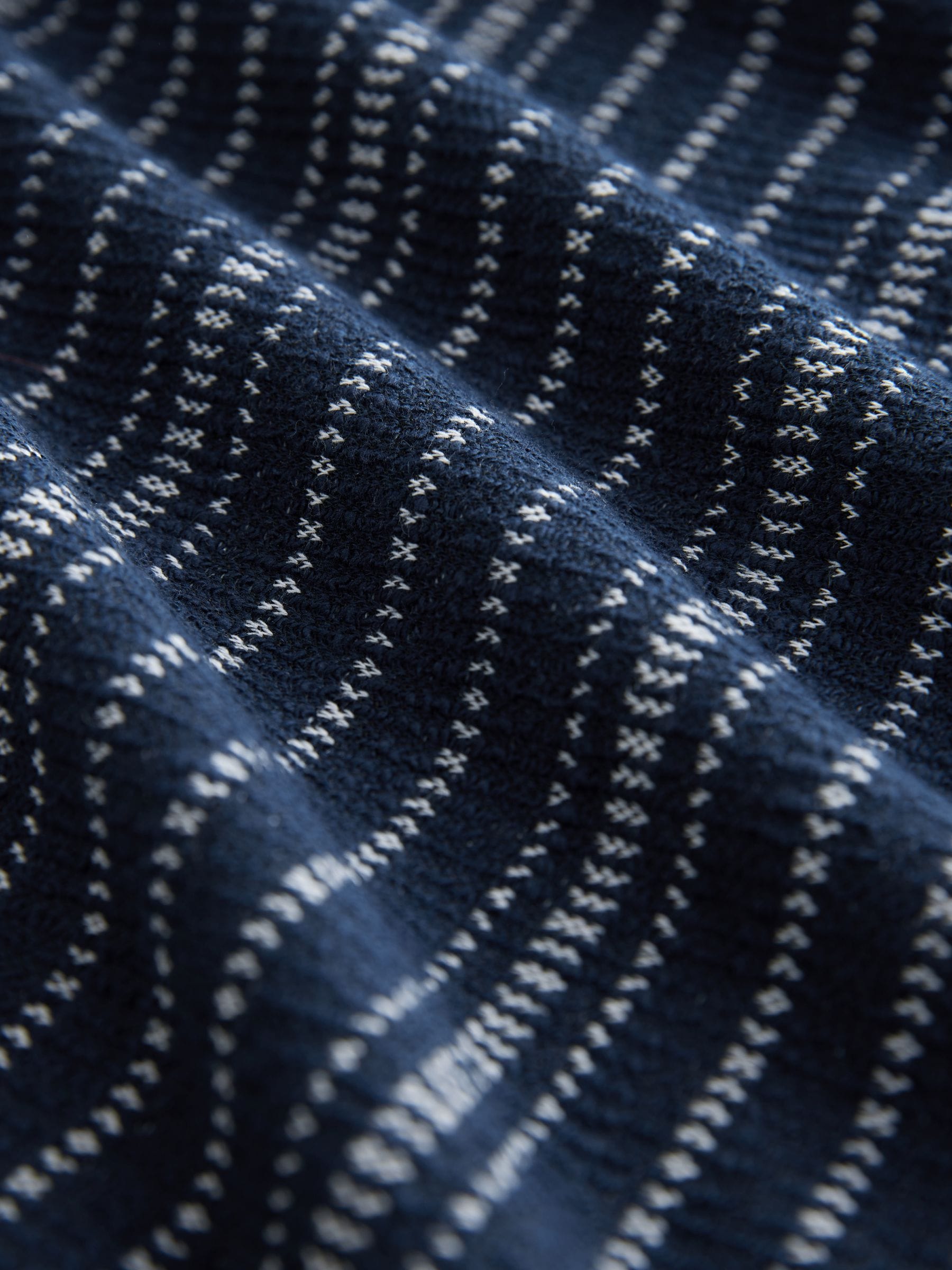 ★LAUL★OVER FIT VERTICAL STRIPE SHIRTS_NAVY Buy Navy Blue Textured Vertical Stripe T-Shirt from Next Canada