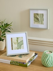 Set of 2 Sage Green Hadley Photo Frames - Image 2 of 6