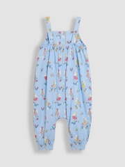 JoJo Maman Bébé Blue Fairy Button Front Jumpsuit - Image 3 of 3