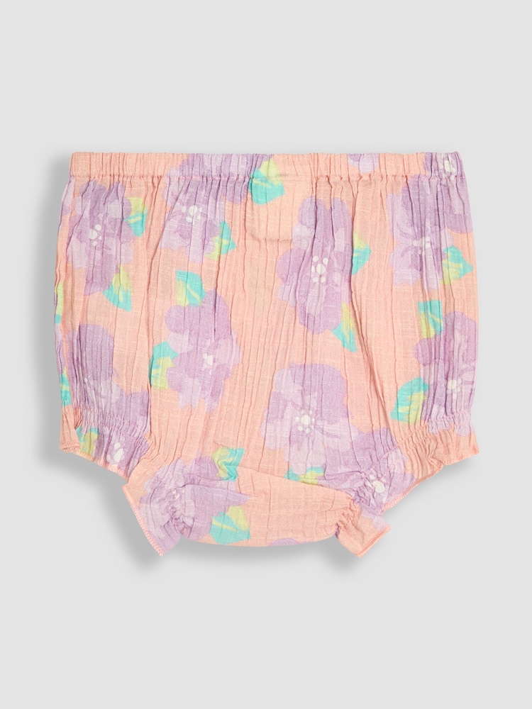 Robe d’été JoJo Maman Bébé à fleurs smockée - Image 5 of 6