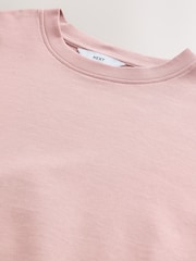 Pink Relaxed Fit Heavyweight T-Shirt - Image 7 of 7