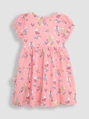 JoJo Maman Bébé Pink Fairy Button Front Dress - Image 3 of 4