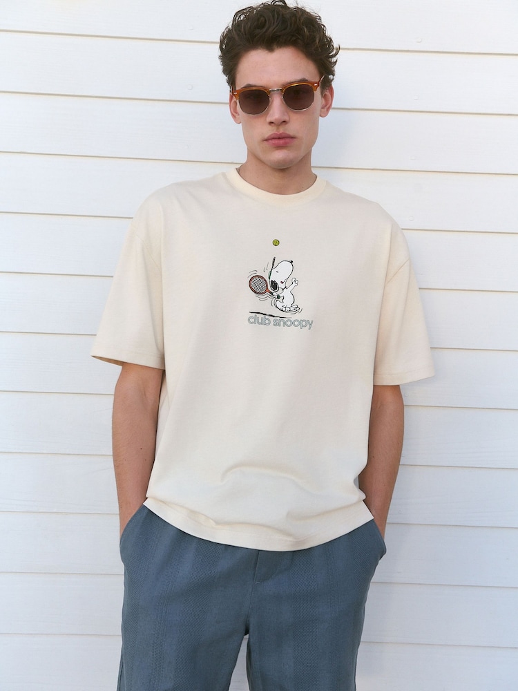 Crudo - Licence Snoopy 100% Cotton T-Shirt - Imagen 2 de 7