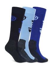 Tog 24 Blue Glenshee Technical Ski Socks 3 Pack - Image 2 of 3
