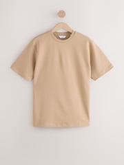 Stone Regular Fit Smart Soft Touch Heavyweight T-Shirt - Image 5 of 7