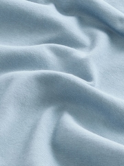 Light Blue Relaxed Fit Heavyweight T-Shirt - Image 6 of 6