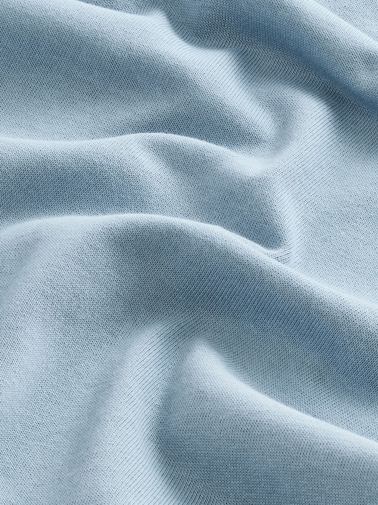 Light Blue Relaxed Fit Heavyweight T-Shirt - Image 6 of 6