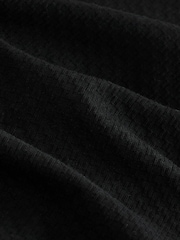 Black Regular Fit Textured T-Shirt - Image 6 of 7