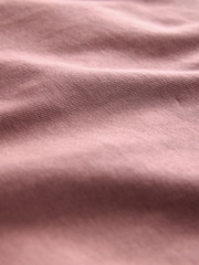 Pink Leaf Regular Fit Graphic Print Heavy Weight T-Shirt - Image 4 of 4