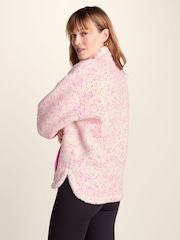 Tog 24 Cream Flossie Sherpa Zip Neck Fleece - Image 3 of 7