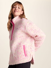 Tog 24 Cream Flossie Sherpa Zip Neck Fleece - Image 6 of 7