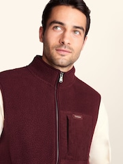 Tog 24 Red Brierly Thermal Sherpa Gilet - Image 5 of 7