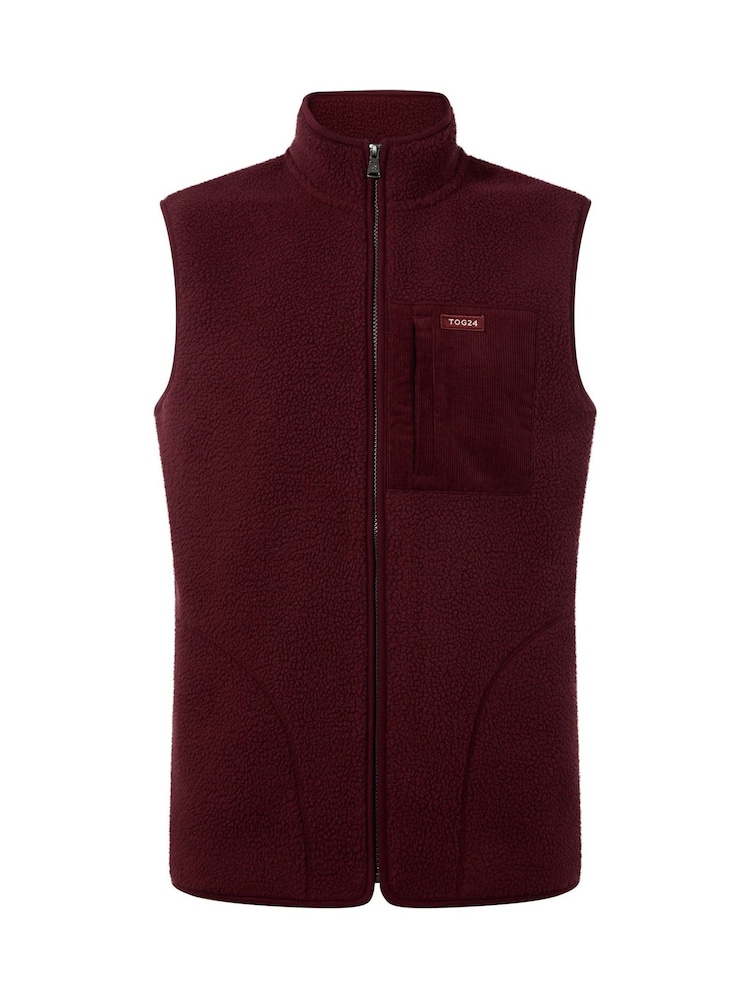 Tog 24 Red Brierly Thermal Sherpa Gilet - Image 7 of 7 Tog 24 Red Brierly Thermal Sherpa Gilet - Image 7 of 7
