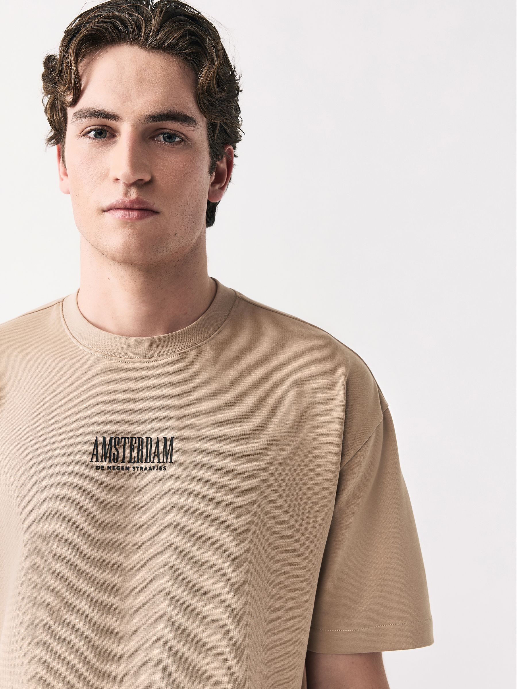 STONE ｜LONG-SLEEVED ROUND NECK T-SHIRTS (8015206X Buy Stone Relaxed Fit Graphic Print Heavy Weight T-Shirt