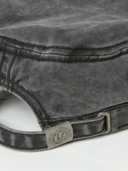 FatFace Black Train Driver 100% Cotton Hat - Image 2 of 2