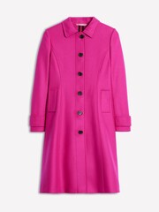 Boden Pink Petite Durham Wool Blend Coat - Image 5 of 6