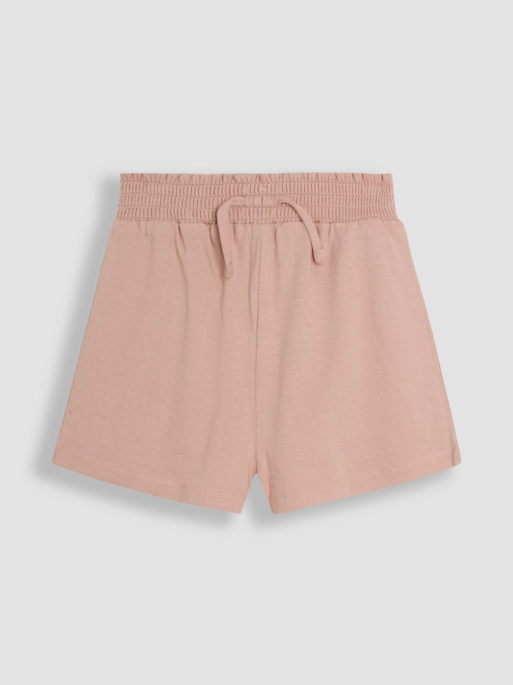 JoJo Maman Bébé Pink Ditsy Floral 2-Pack Pretty Shorts - Image 2 of 5