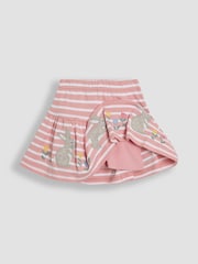 JoJo Maman Bébé Pink Bunny Appliqué Skort - Image 2 of 3