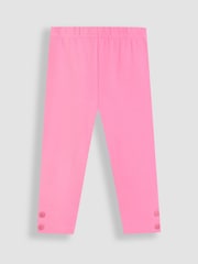 JoJo Maman Bébé Lilac Purple Unicorn Leggings 2 Pack - Image 4 of 5