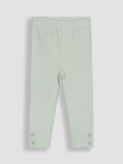 JoJo Maman Bébé Pink Cherry Gingham Leggings 2 Pack - Image 3 of 6
