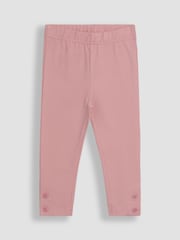 JoJo Maman Bébé Pink Ditsy Floral Leggings 2 Pack - Image 2 of 5