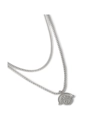 DCK Mens Premium Plated Layered Pendant Necklace - Image 2 of 2
