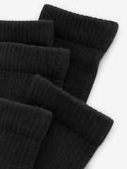 Clarks Black Sporty School Socks 5 Pack - Image 7 of 8