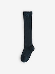 Clarks Navy Girls Knee High School Socks 2 Pack - Image 3 of 5