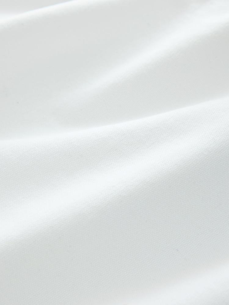 White Elasticated Waist Barrel Leg Trousers - Image 6 of 8
