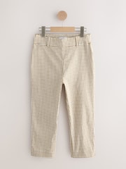 Neutral Gingham Capri Trousers - Image 6 of 8