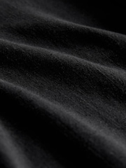 Black Linen Rich Jort Shorts - Image 7 of 7