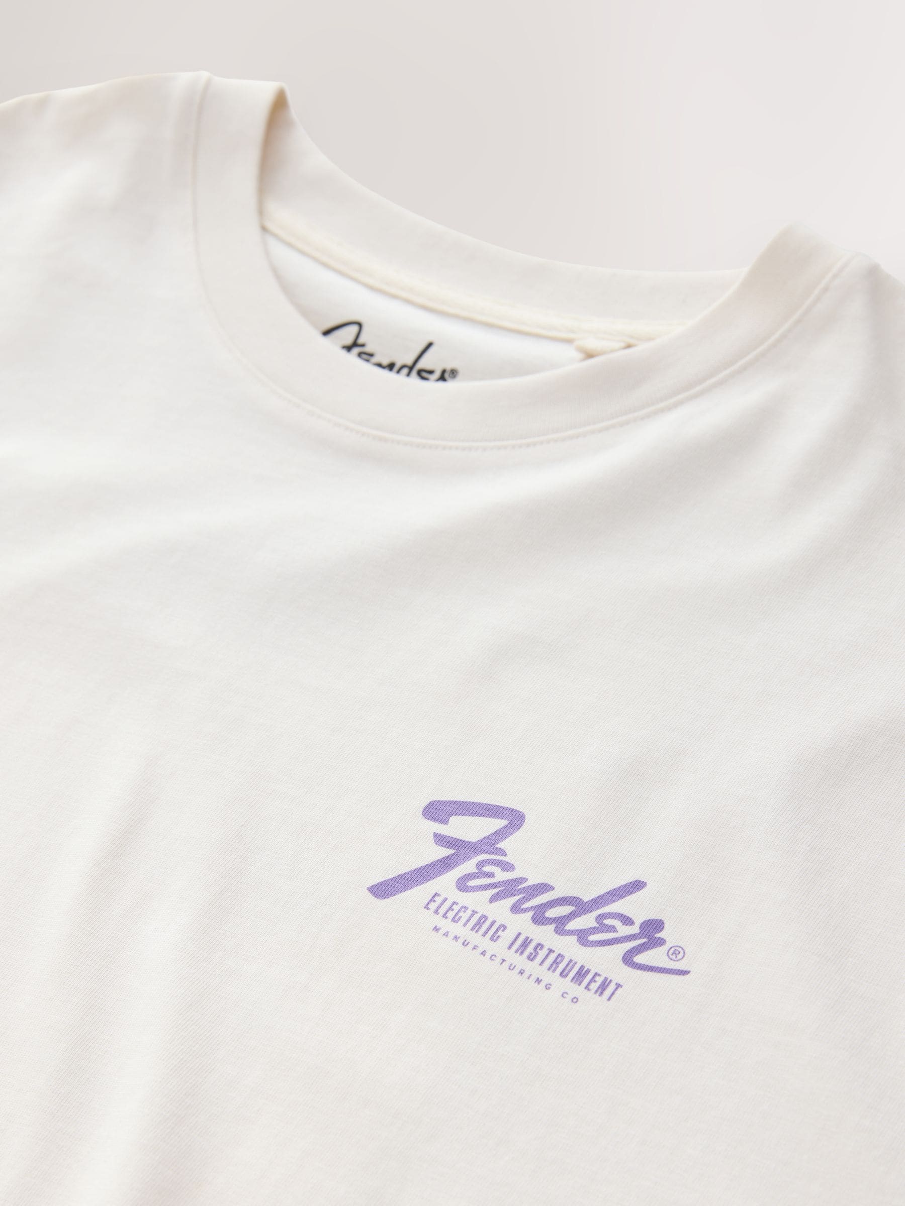 Buy Ecru Fender Regular Fit Band Graphic Print T-Shirt from Next USA