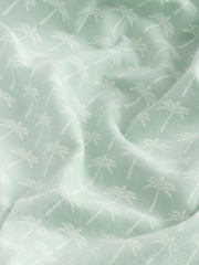 Palmeras en verde - Polo de manga corta con estampado - Imagen 8 de 8