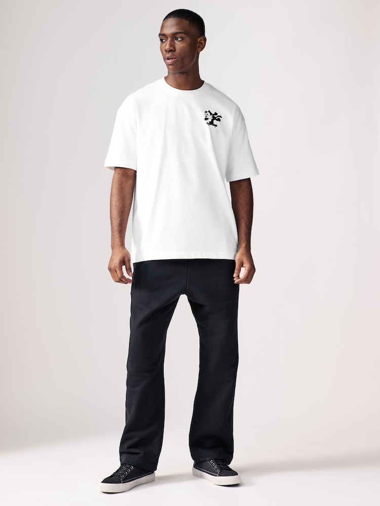 Weiß - Felix the Cat – lizenziertes T-Shirt aus 100 % Baumwolle - Bild 2 von 8
