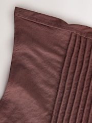 Rose Pink Pintuck V-Neck Top - Image 6 of 7