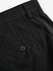 Negro - Corte ajustado - Pantalones cortos chinos elásticos - Imagen 8 de 9